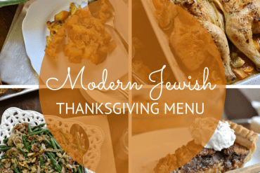 Modern Jewish Thanksgiving Menu | MakeItGrateful.com