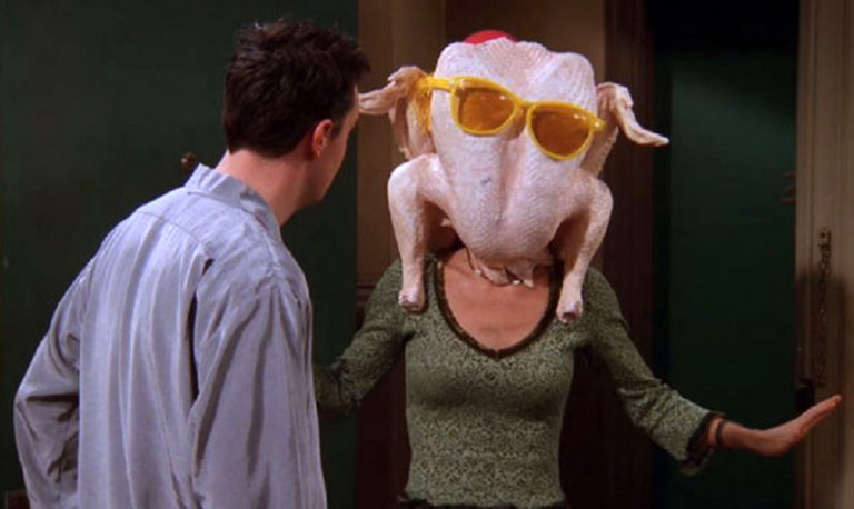 Thanksgiving - Friends - Turkey head