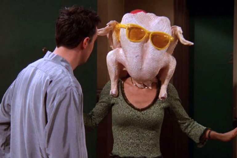 Thanksgiving - Friends - Turkey head