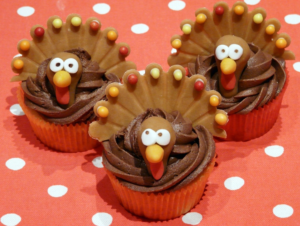 Turkey Lurkey cupcakes