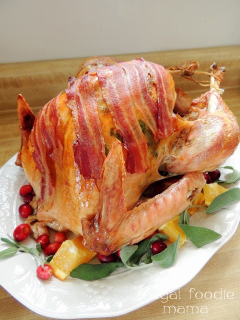 turkey wrapped in bacon