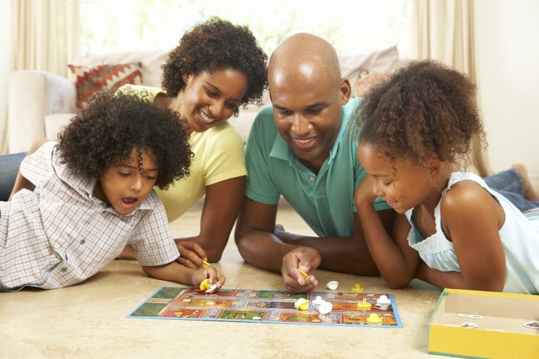 family-playing-board-games