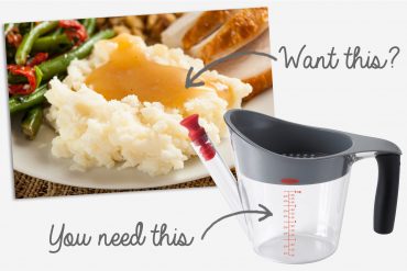 Get perfect gravy - use a fat separator | MakeItGrateful.com