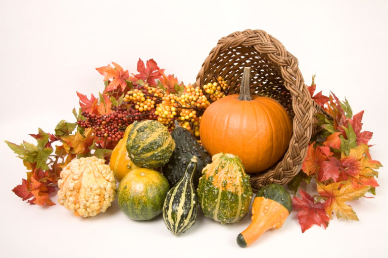 Make your own Thanksgiving cornucopia | MakeItGrateful.com