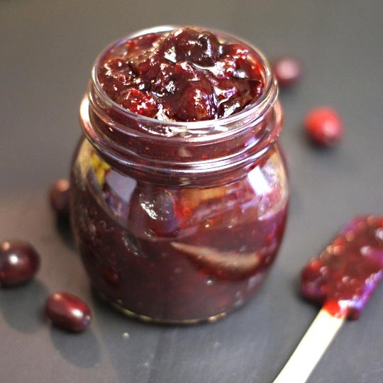 try spiced cranberry sauce