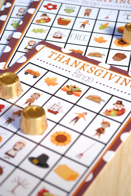 thanksgiving bingo 