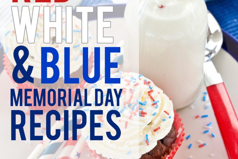13 Patriotic Red, White, and Blue Memorial Day recipes