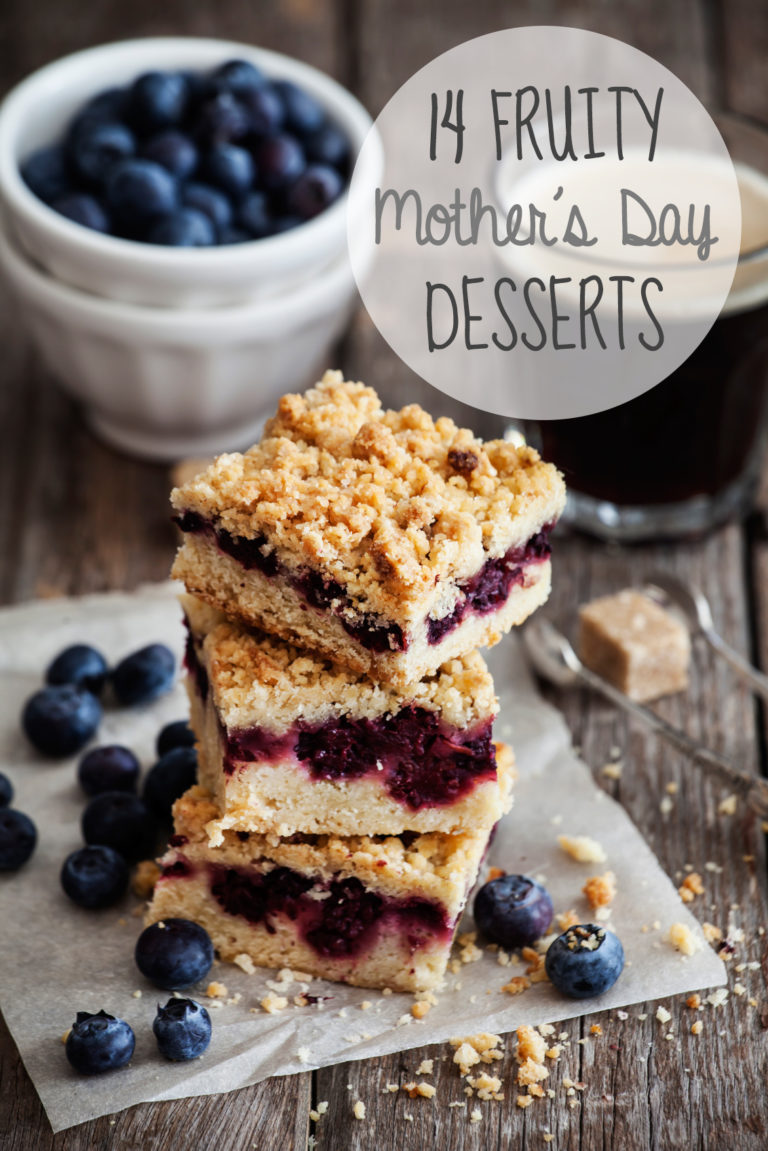 14 fruity mother's day desserts