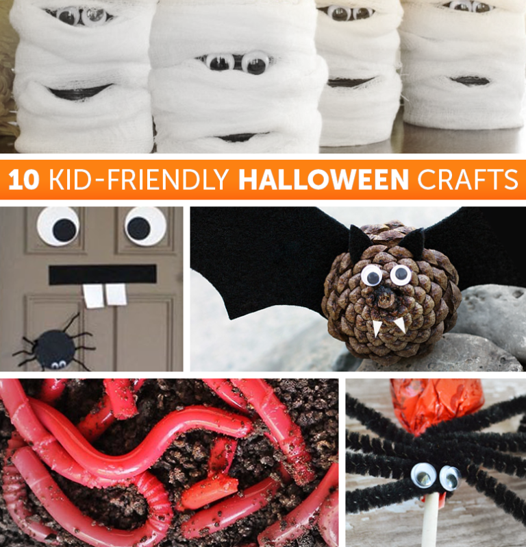 10 Kid-friendly Halloween crafts