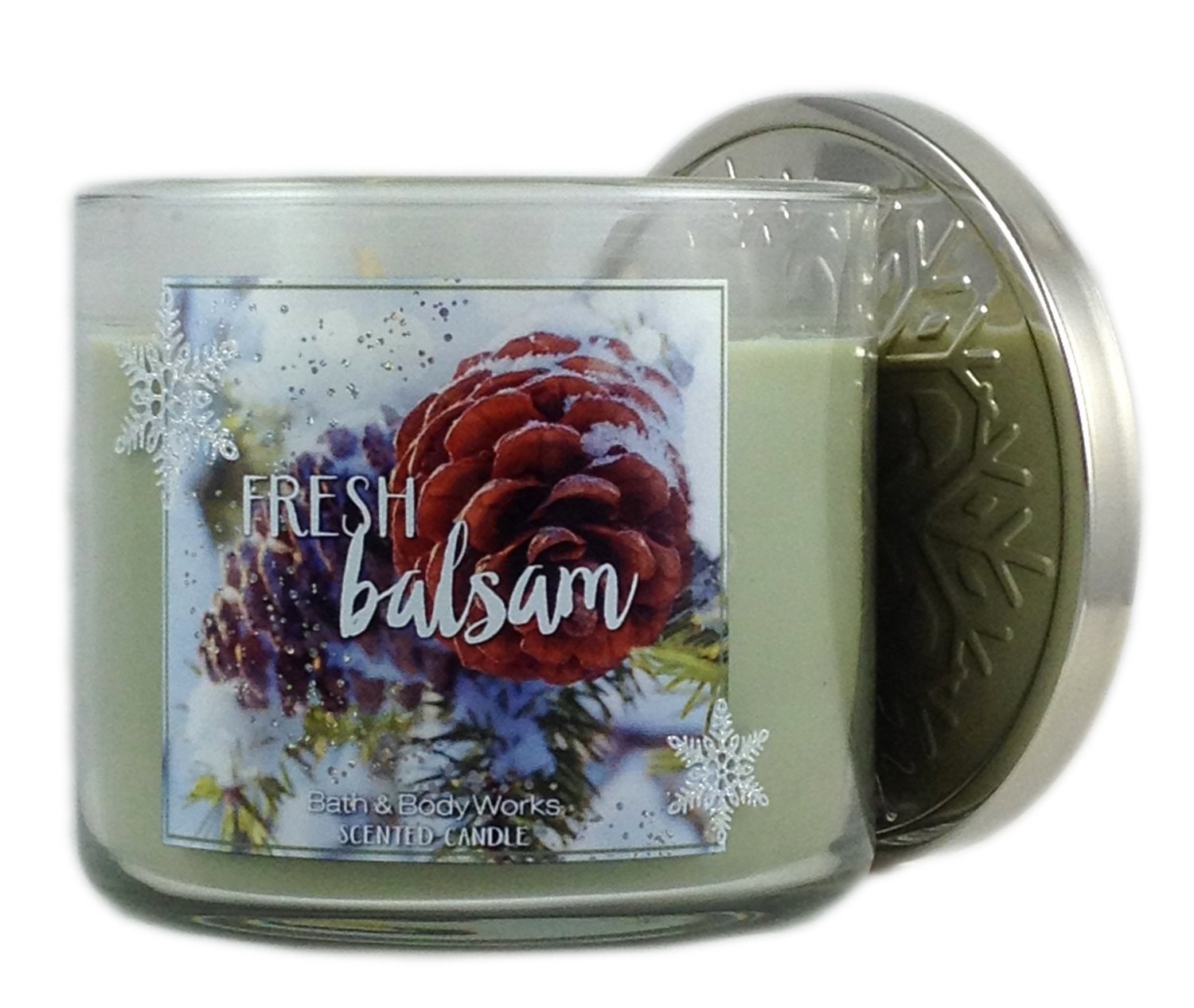 Bath and Body Works Fresh Balsam 3-wick candle