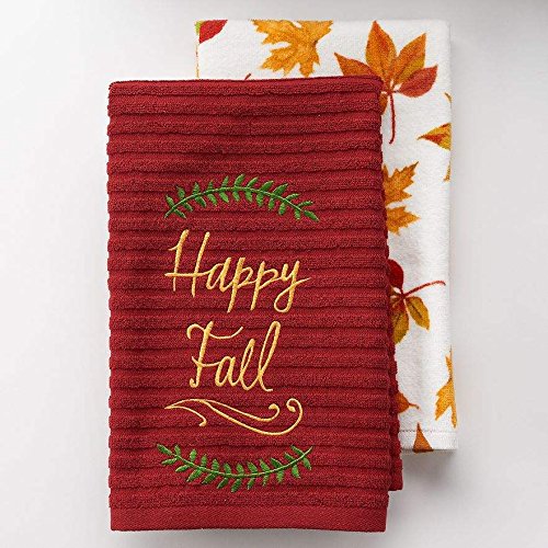 Harvest Season 2 Autumn dishtowels