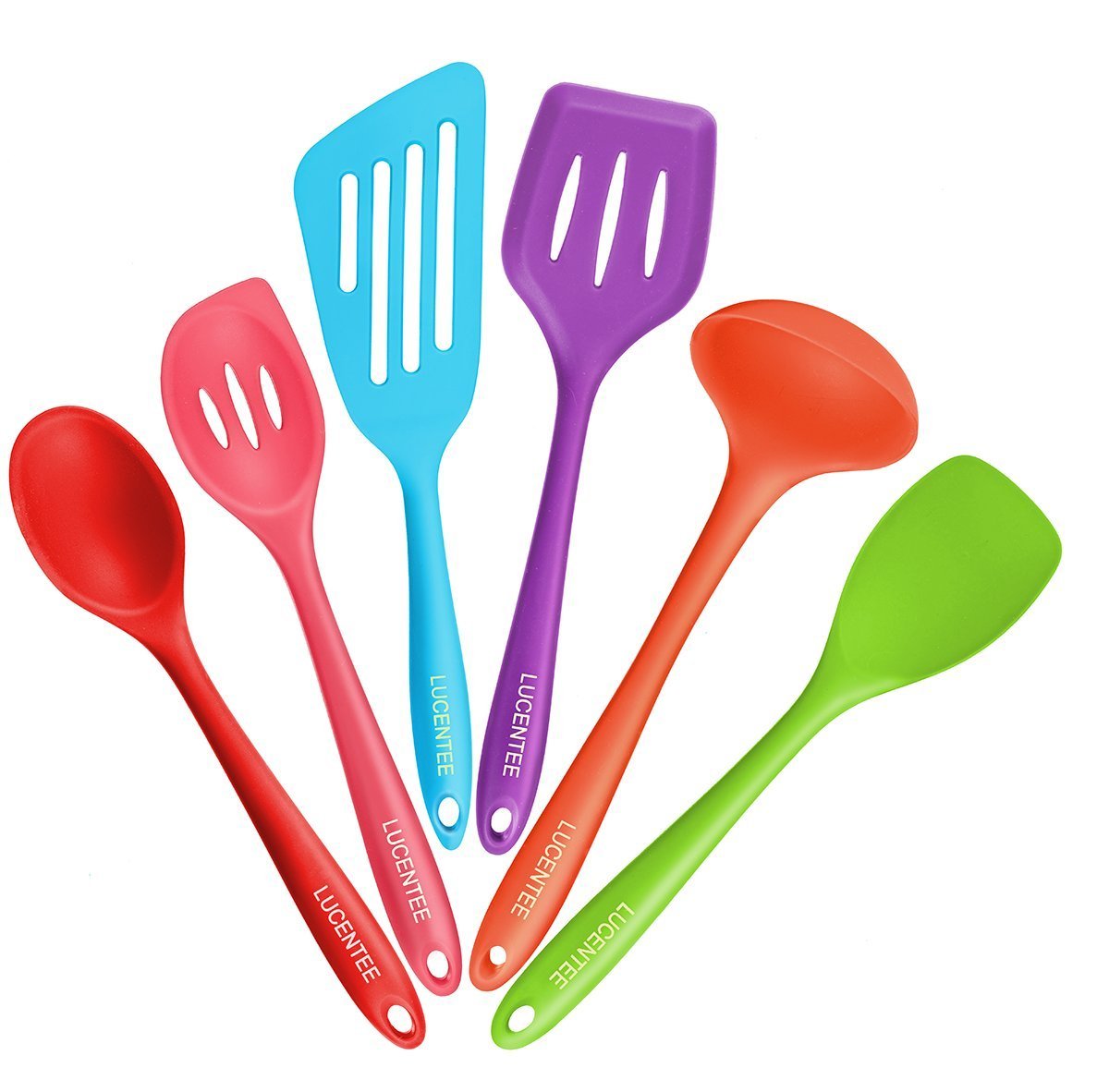 Lucentee 6-Piece Silicone Cooking Set, $24.99
