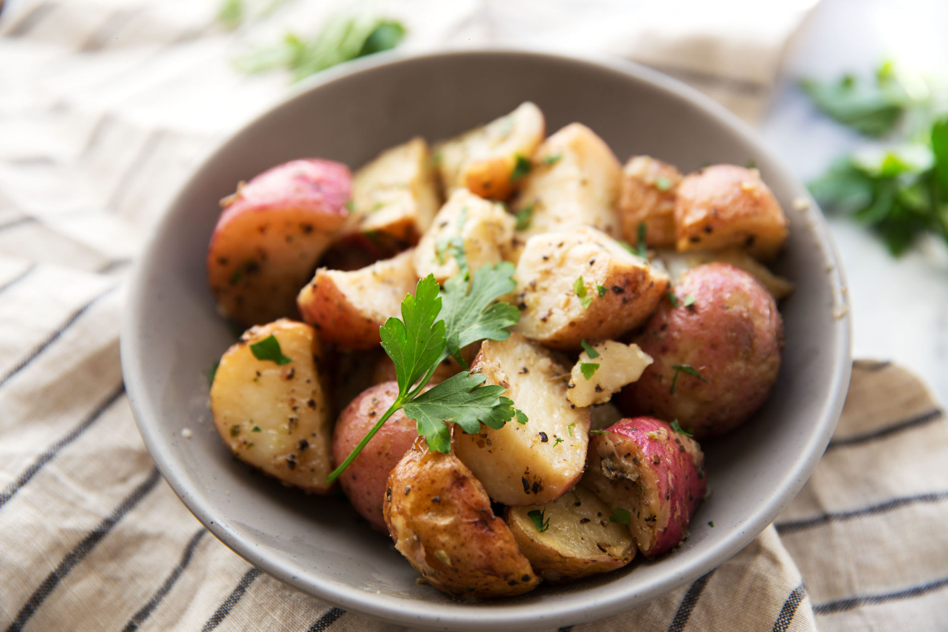 Herb Roasted Red Potatoes for Thanksgiving
