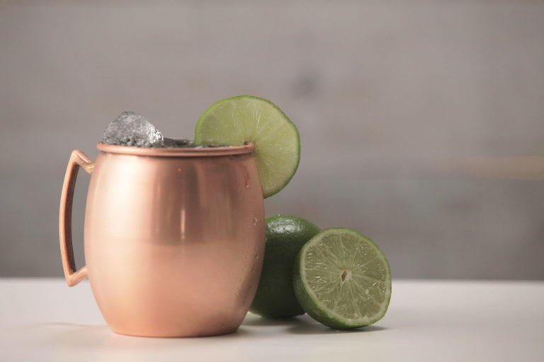 Moscow Mule Thanksgiving cocktail recipe