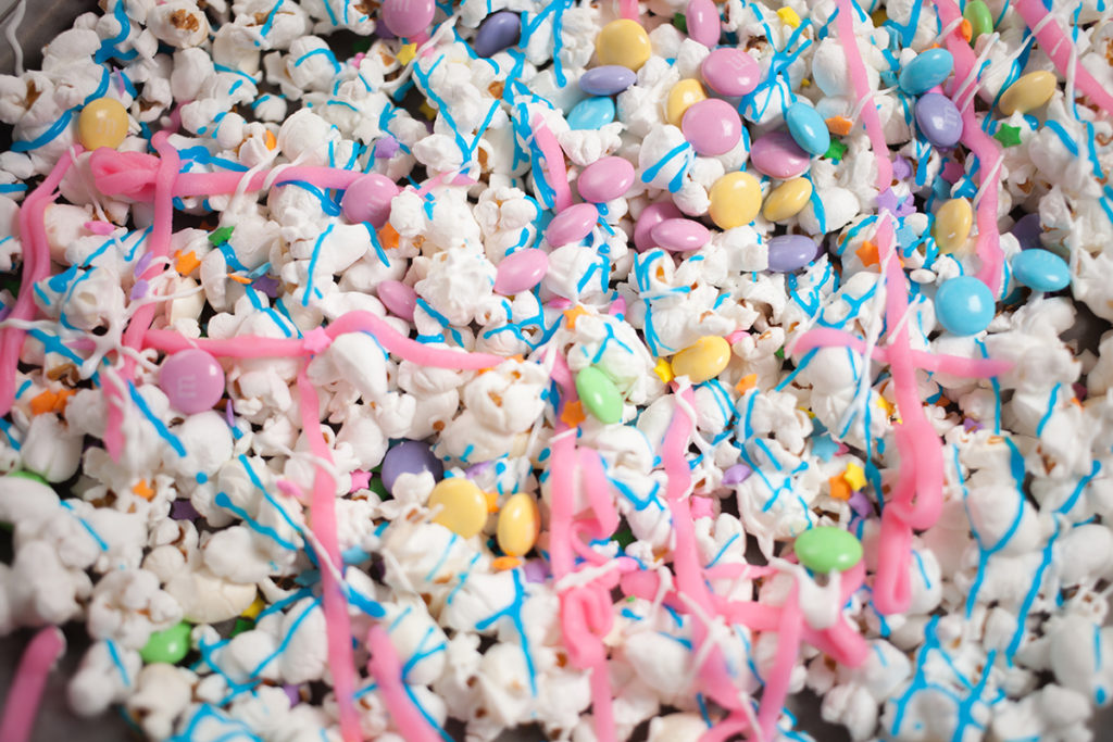 Easter Candy Popcorn Mix