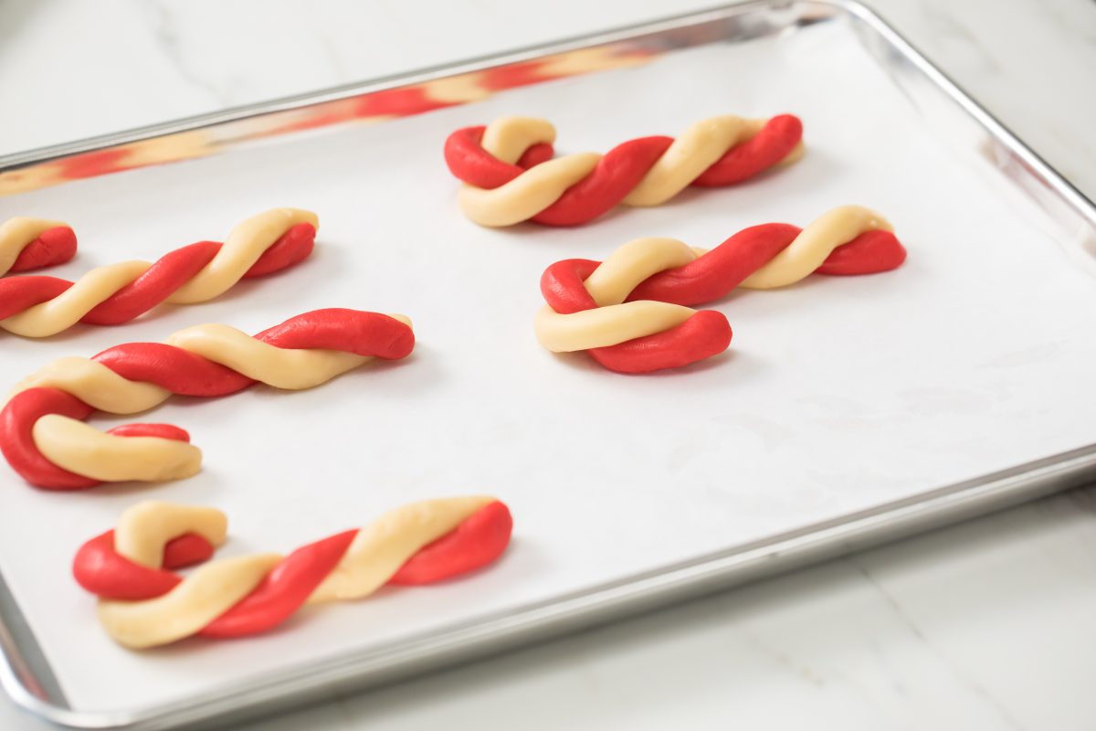 How to make candy cane cookies