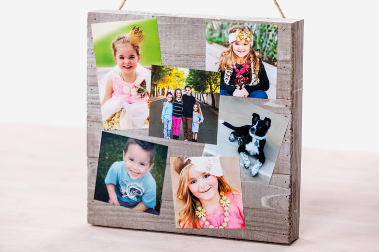 Craft Photo collage memory board