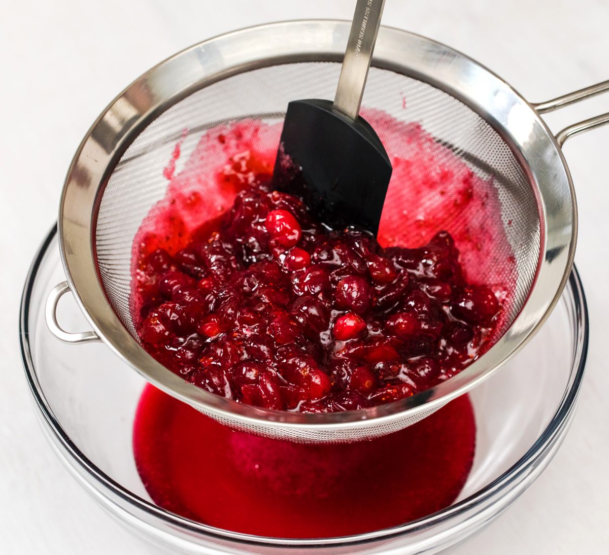 How to make cranberry simple syrup