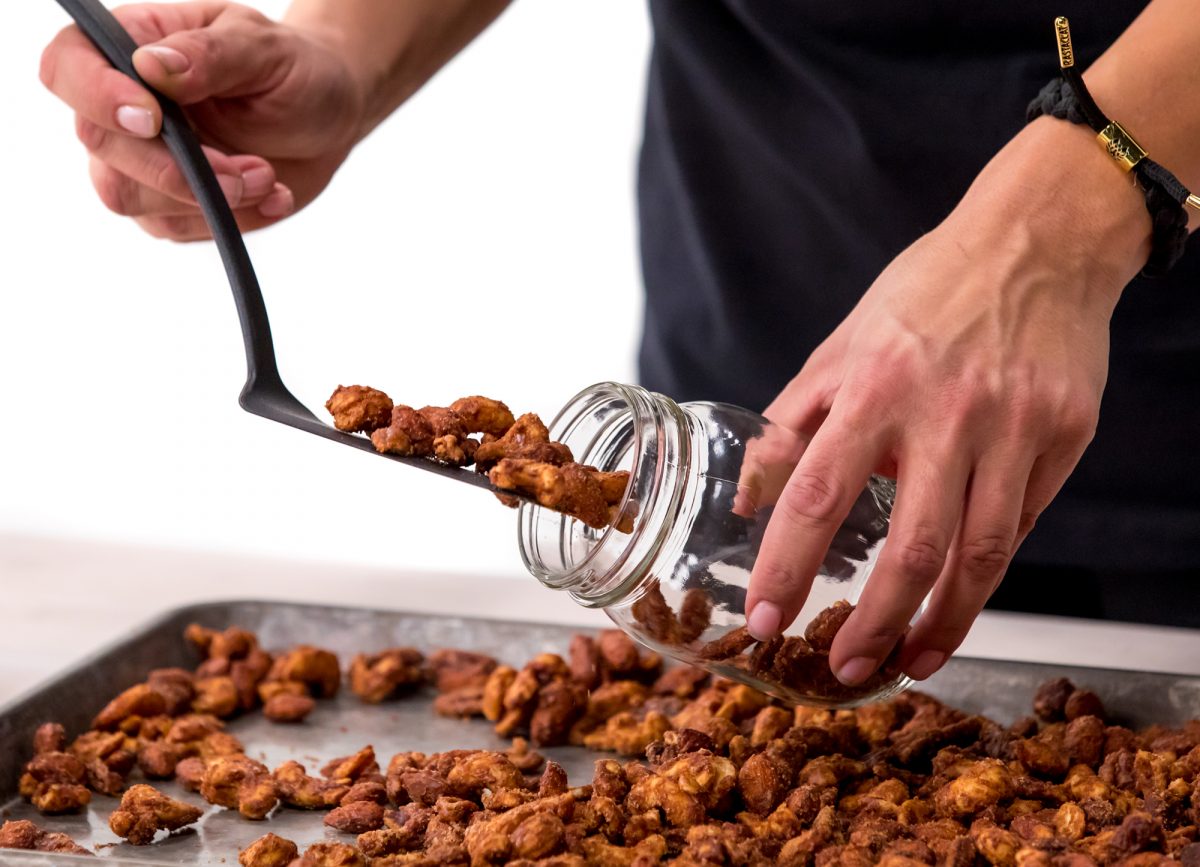 Making candied nuts