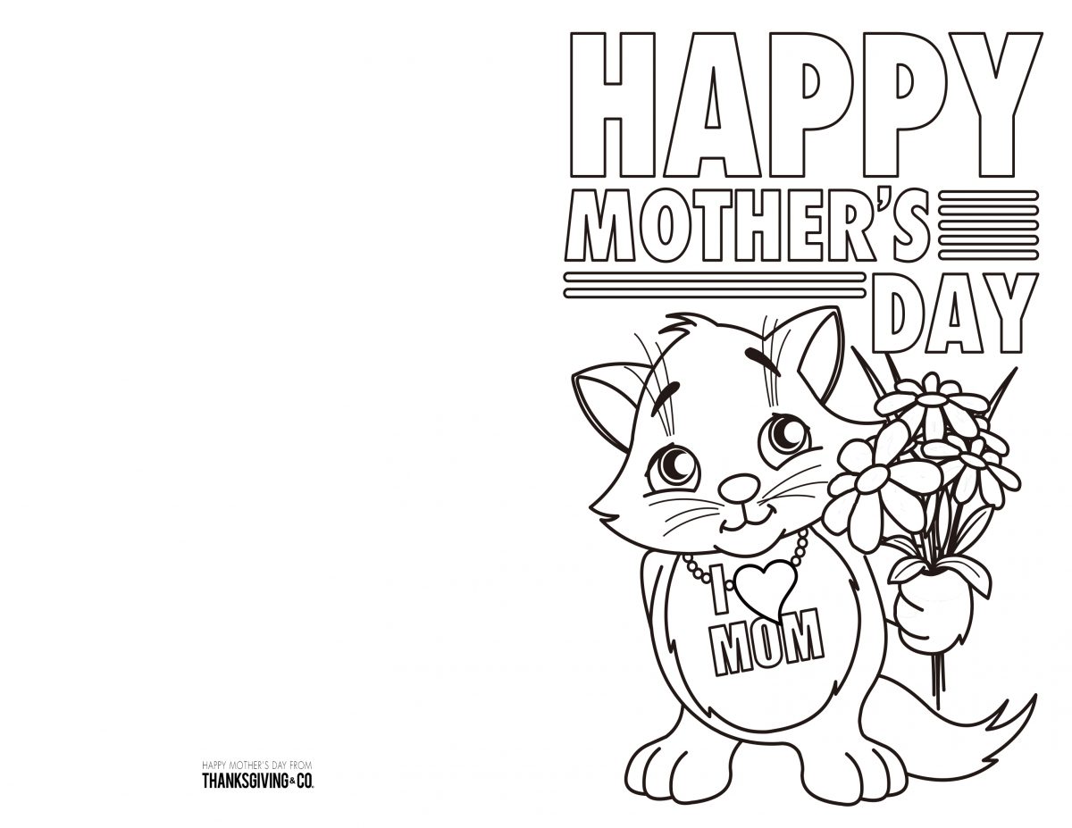 Printable Mother's Day card