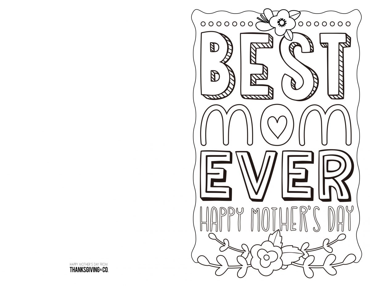 Printable Mother's Day cards