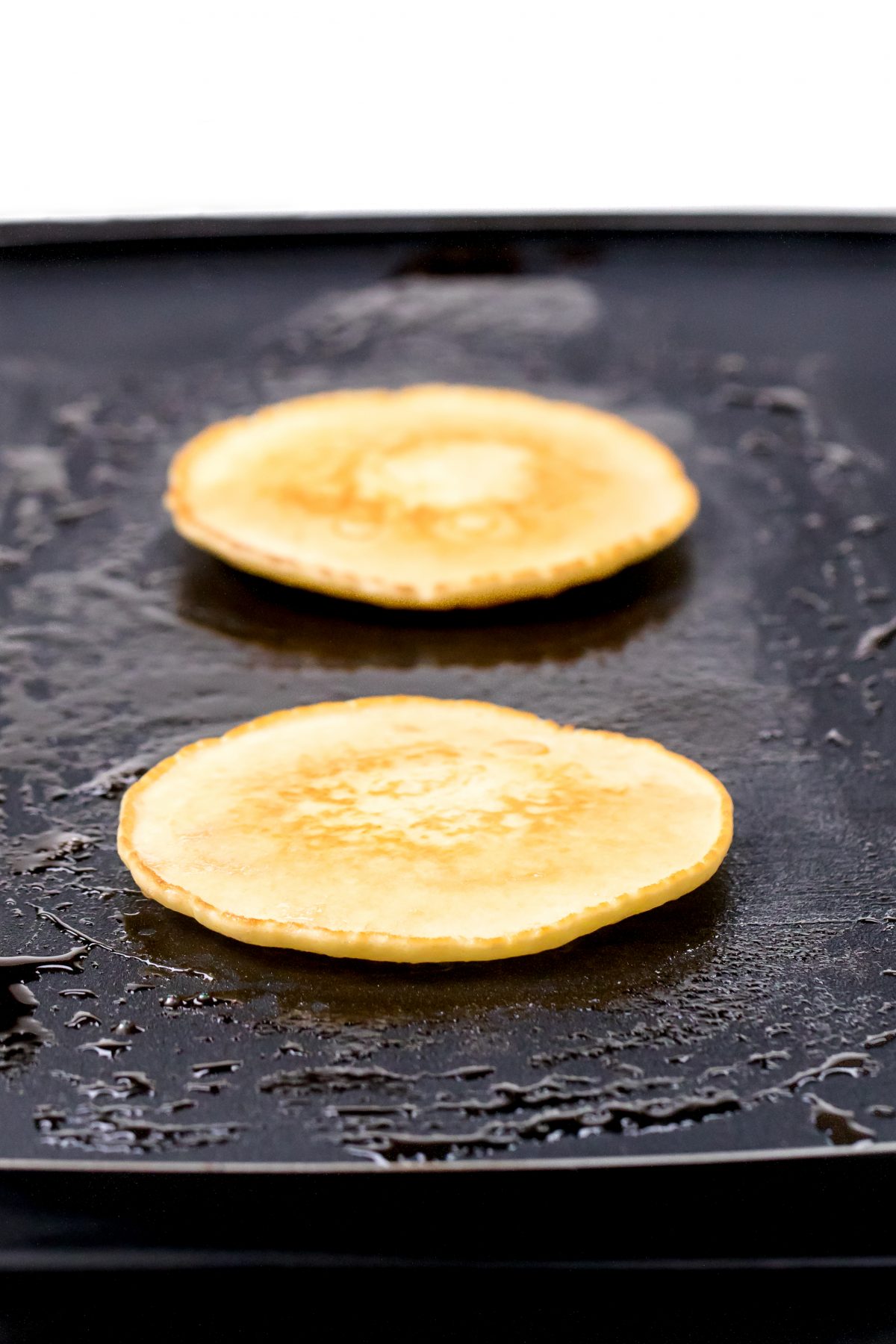 Allow other side of pancakes to get golden brown