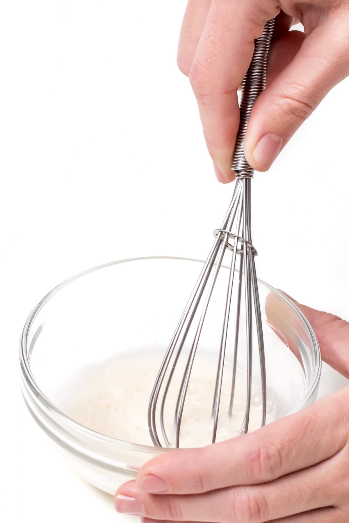 Whisk together chicken broth and cornstarch