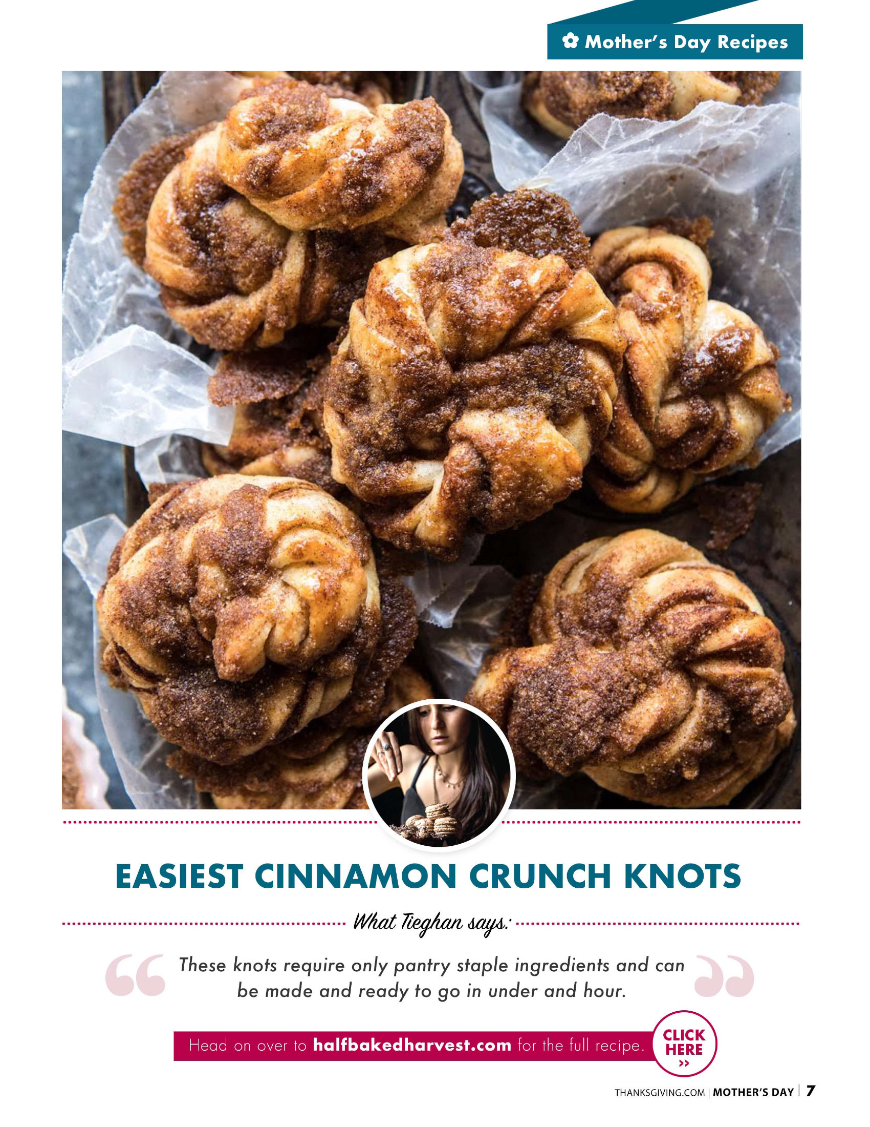 Easiest cinnamon crunch knots
