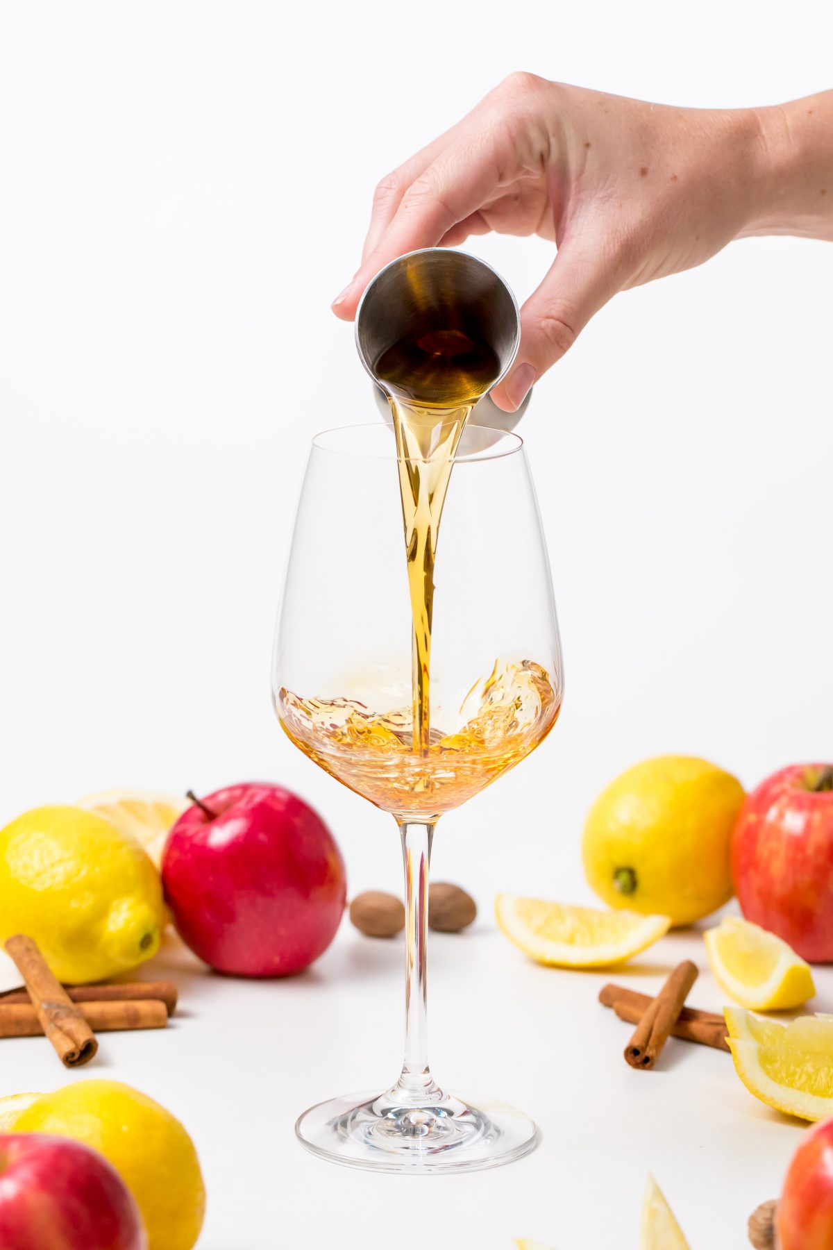 5D4B6970 - Apple Amaretto Sour - Start with the liquor