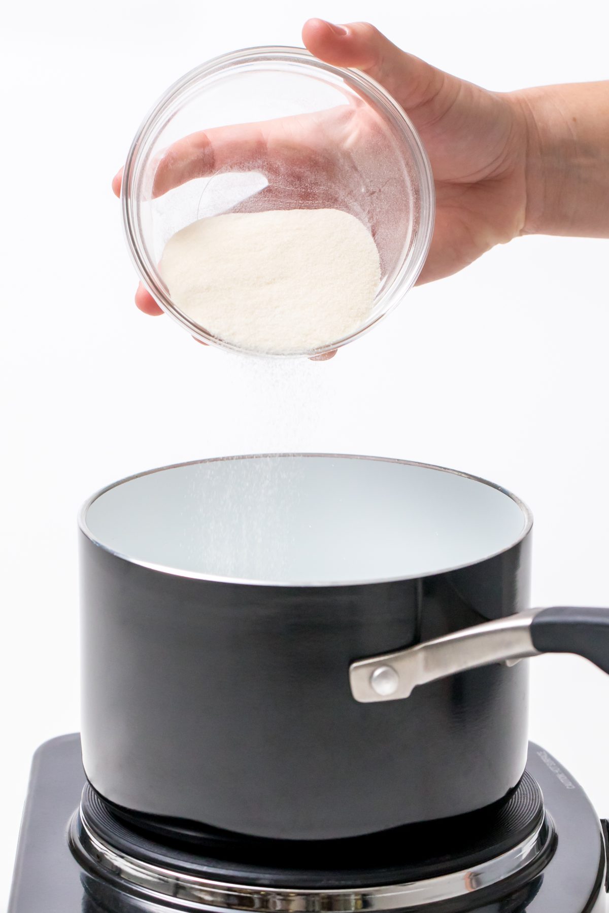 Make a plain gelatin base