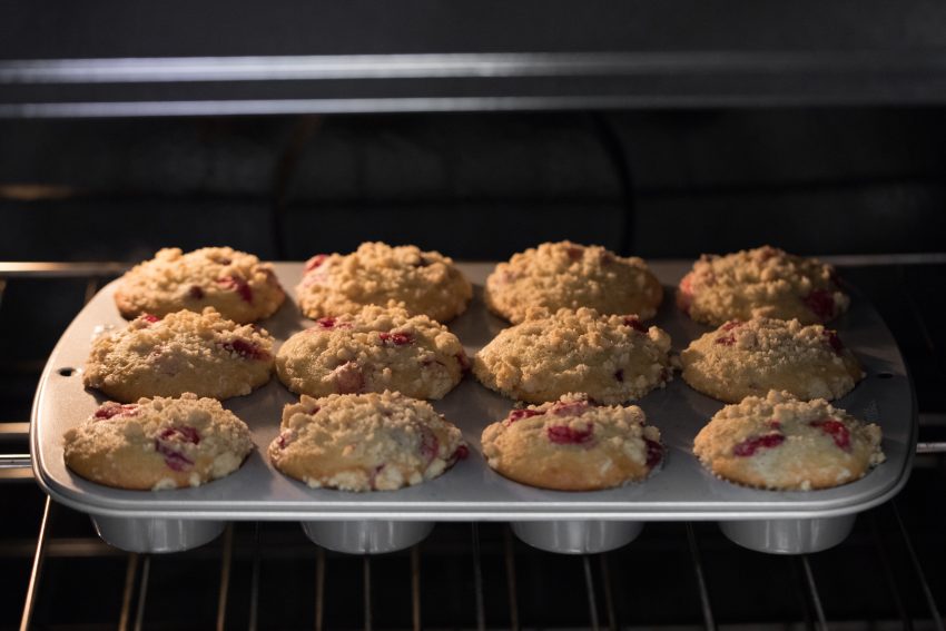 5D4B4804 - Orange Cranberry Muffins - Bake the muffins