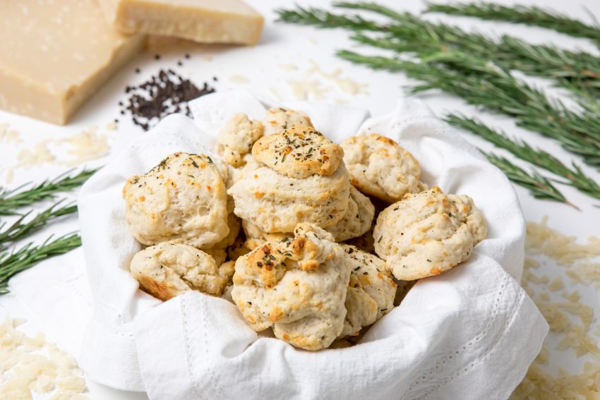 5D4B5402 - Rosemary Parmesan Drop Biscuits