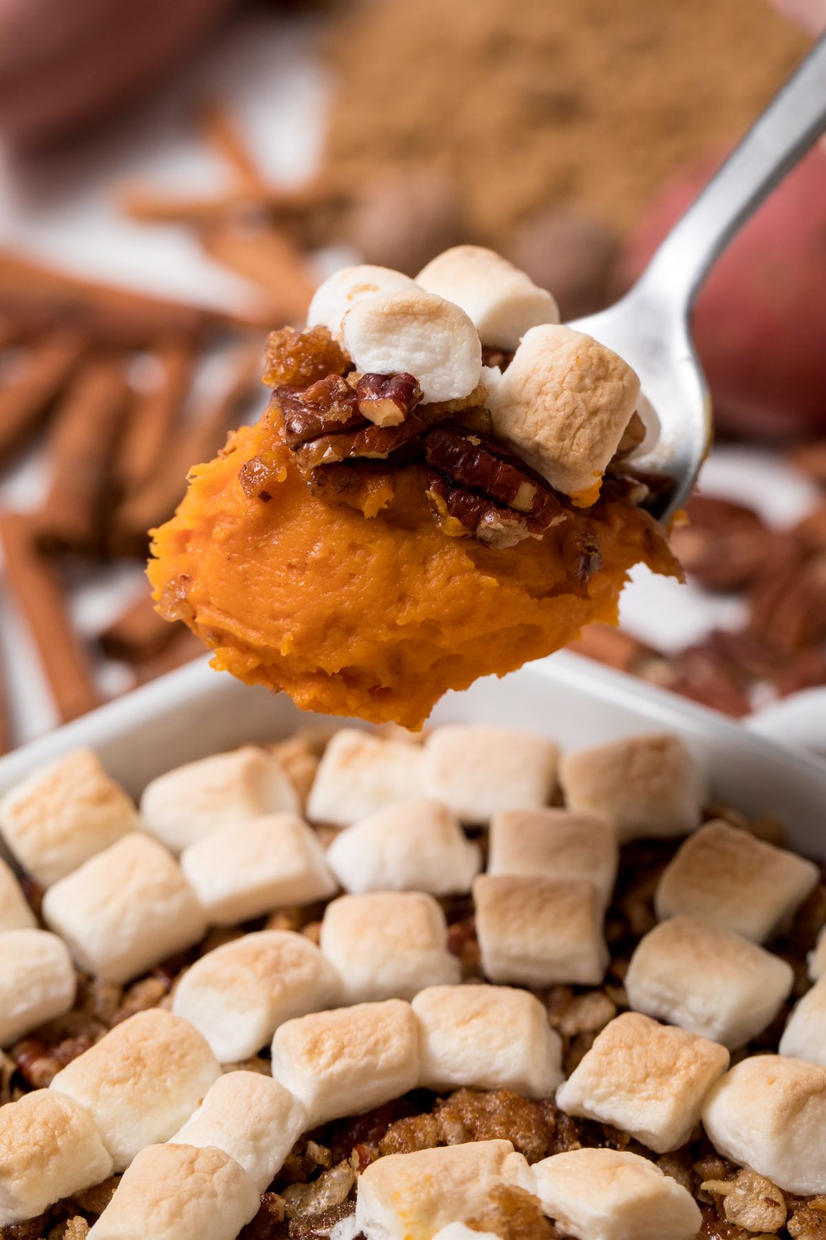 5D4B6161 - Sweet Potato Casserole with Pecan Topping
