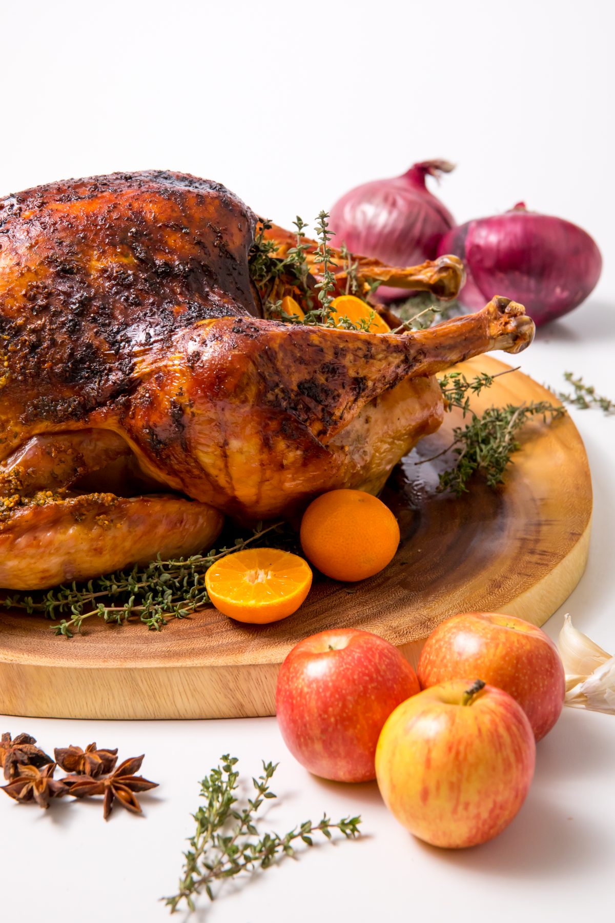 5D4B7678 - Orange Anise and Thyme Turkey. Roasted to perfection!