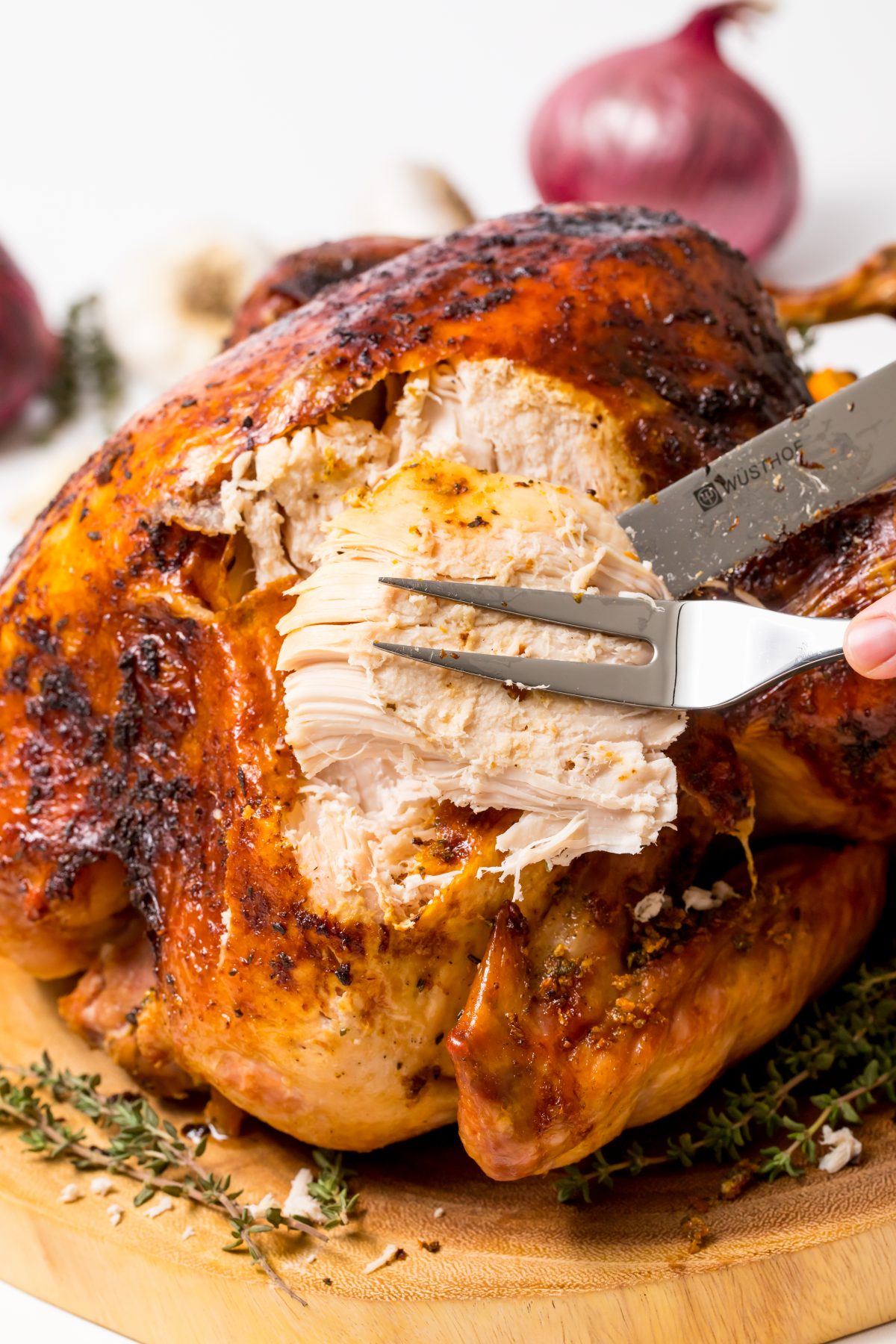 5D4B7718 - Orange Anise and Thyme Turkey. Just carve and serve!