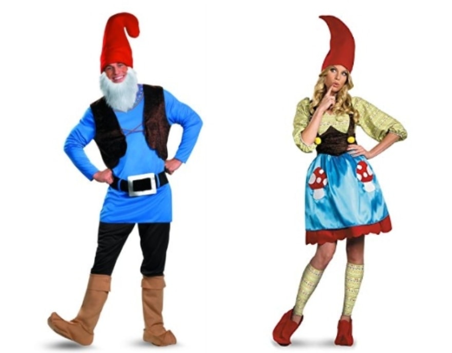 Couples costume ideas Gnomeo and Juliet