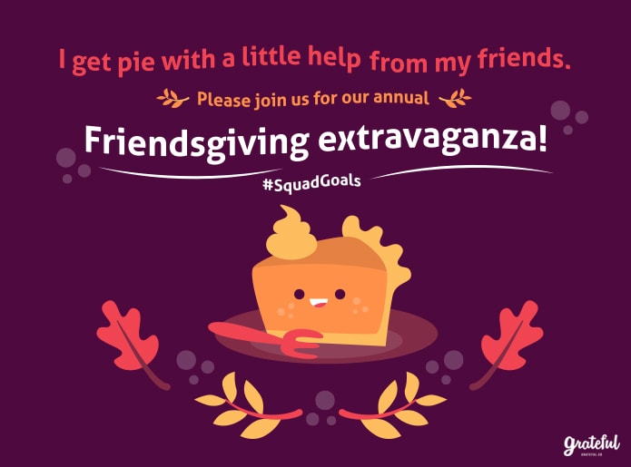 Friendsgiving e-invites 