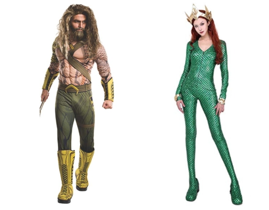 Couples costume ideas Aquaman and Mera