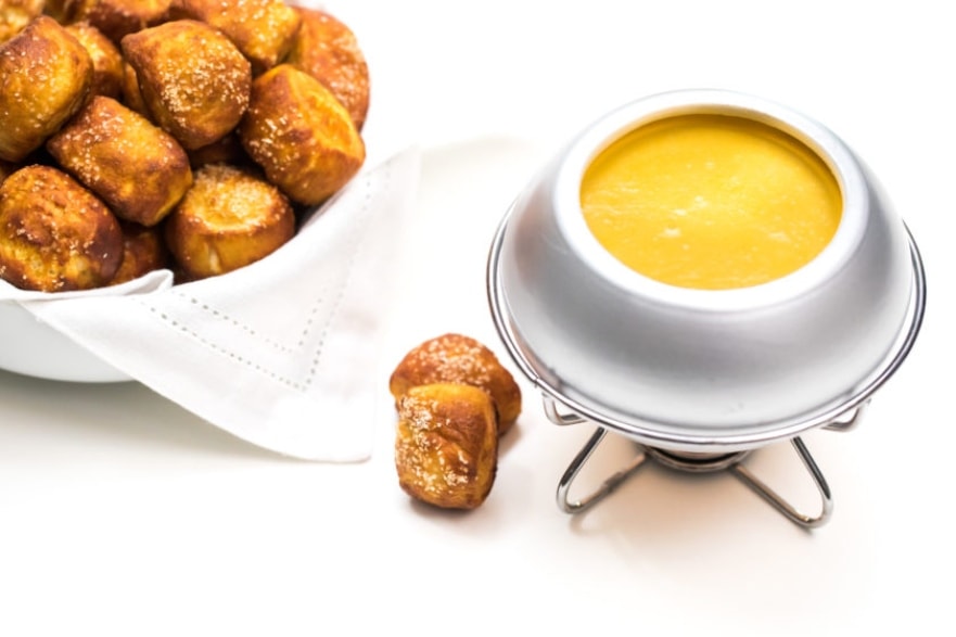 Alcohol-infused recipes cheesy beer fondue