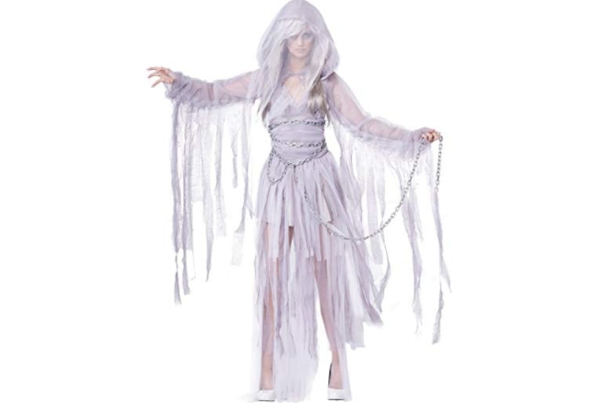 Scary women's Halloween costume ideas 2018 haunting beauty ghost spirit from Amazon