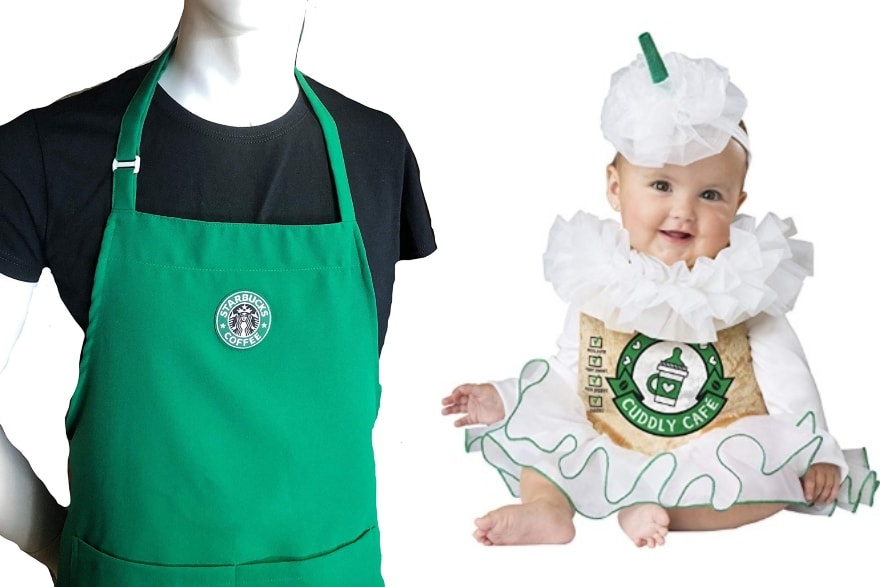 Mother daughter costume ideas Starbucks