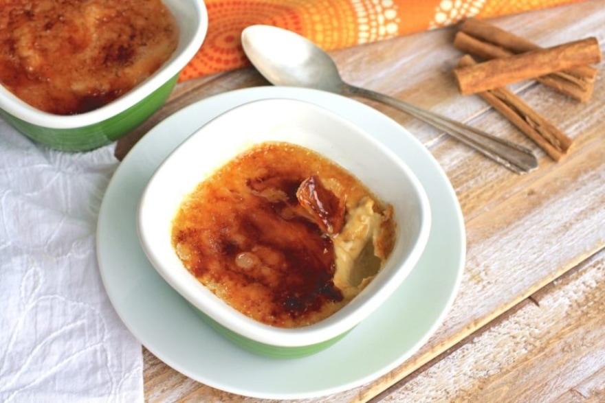 Gluten-free treats and sweets pumpkin creme brulee