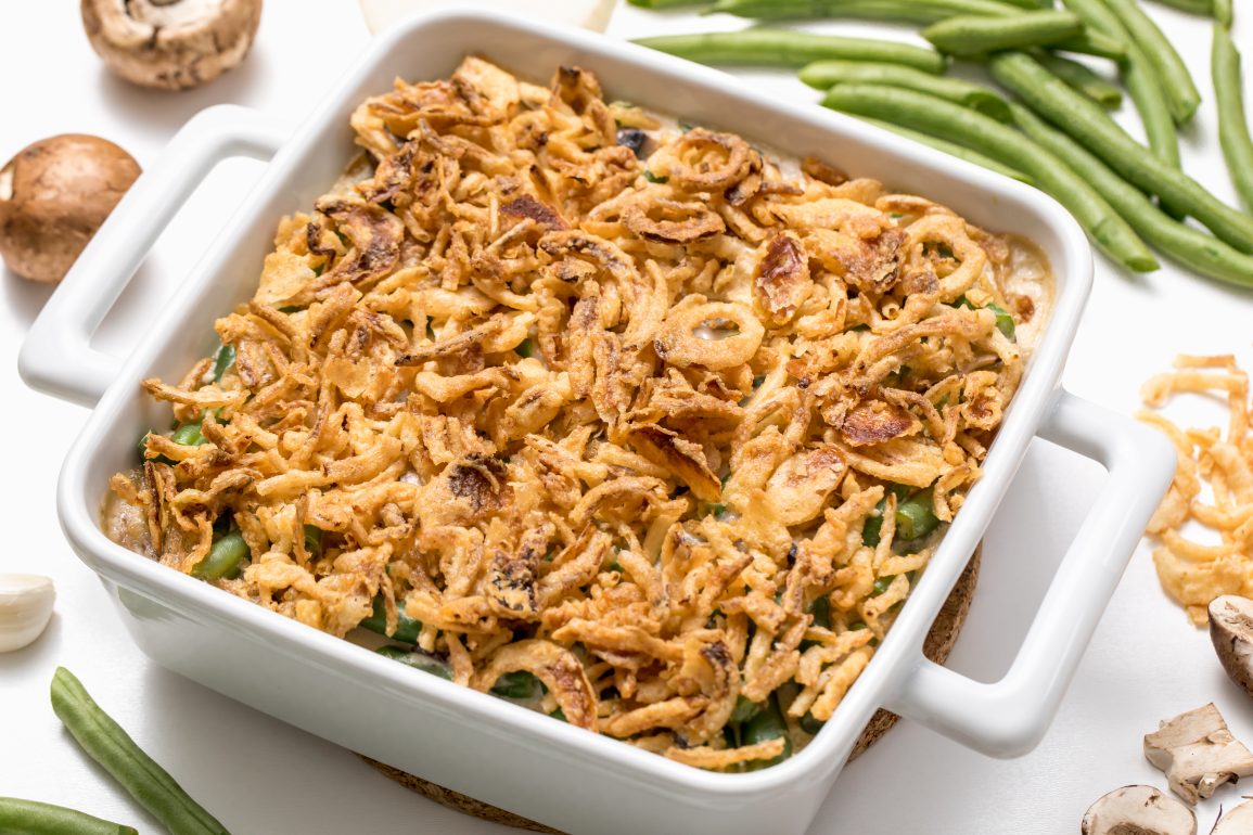 Stop looking! Here is the creamiest green bean casserole recipe ever