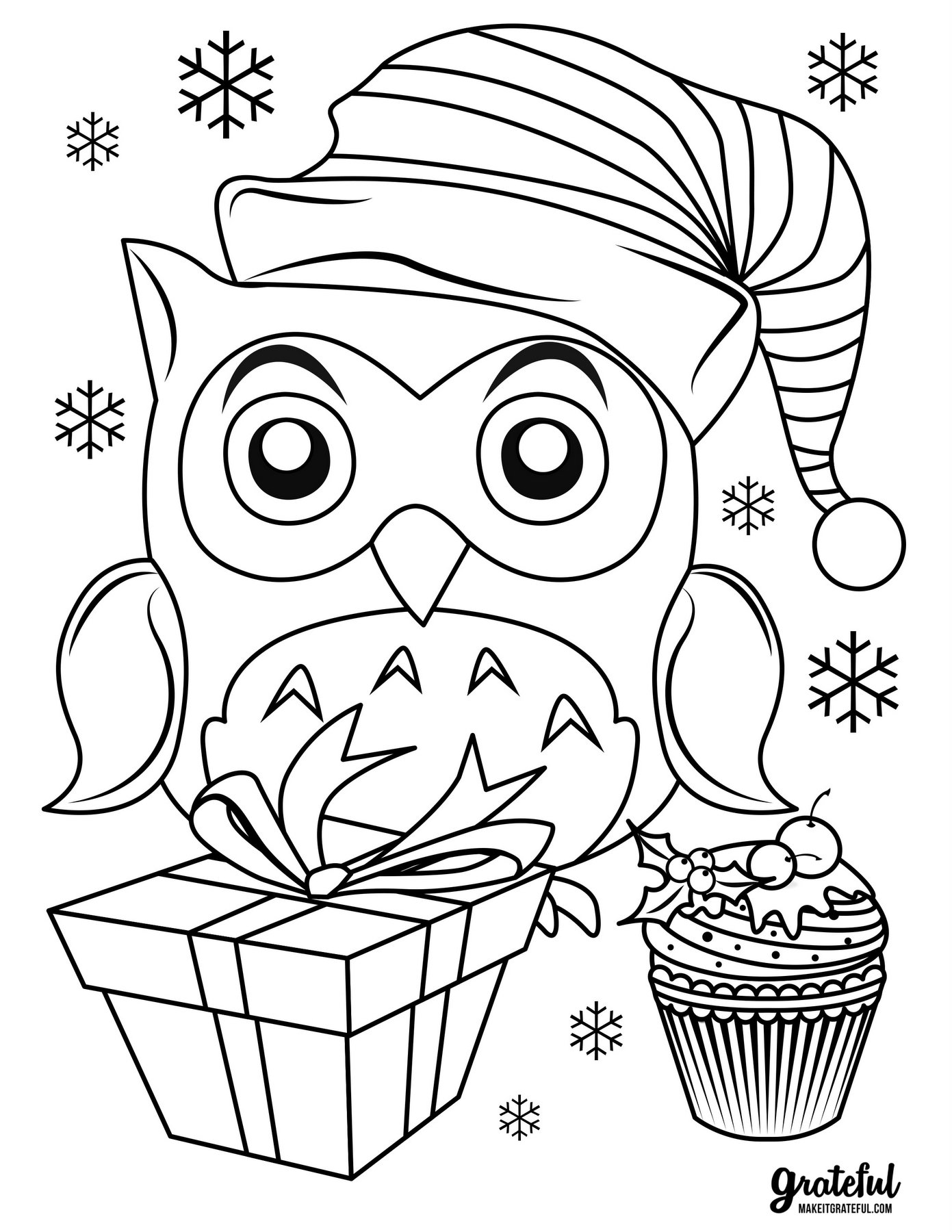 5 Christmas coloring pages your kids will love Christmas Presents Coloring Sheets