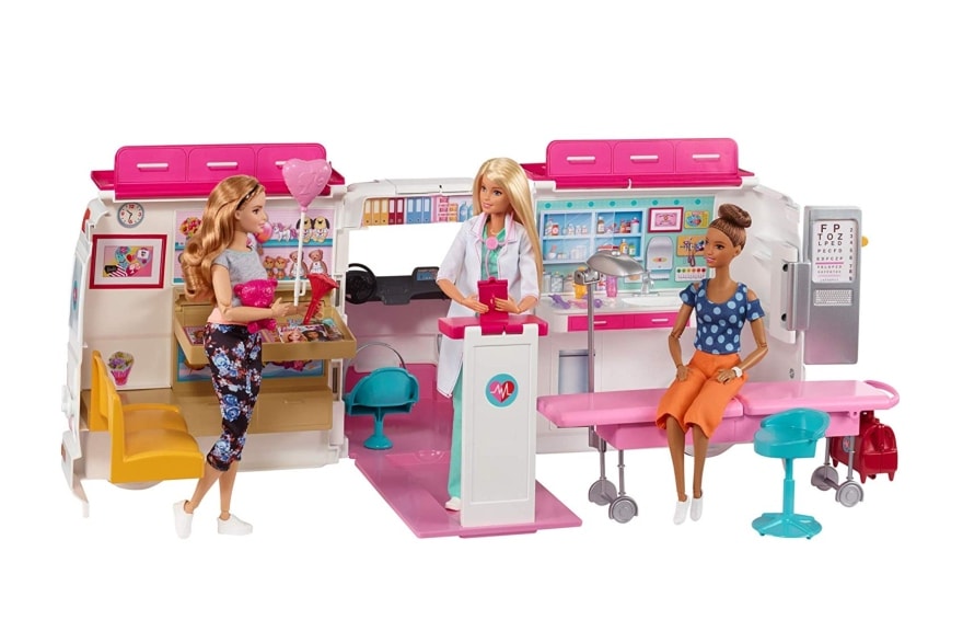 Most popular Christmas gifts Barbie Care Clinic Vehicle