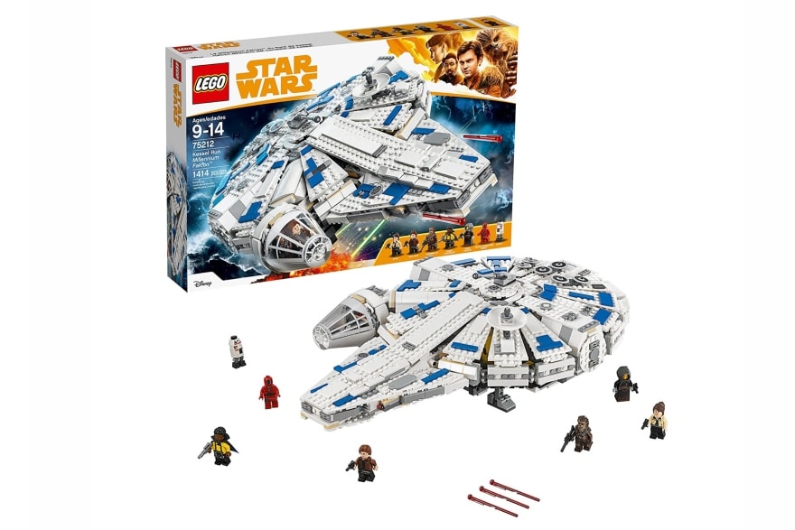 Most popular Christmas gifts LEGO Star Wars Solo Kessel Run Millennium Falcon Building Kit