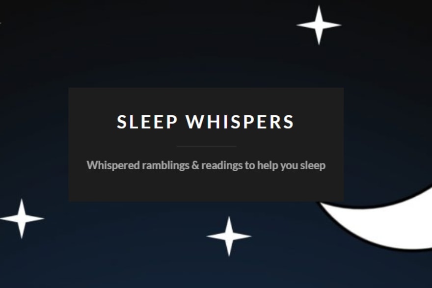 Apps and podcasts to help boost your inner peace Sleep whispers podcast