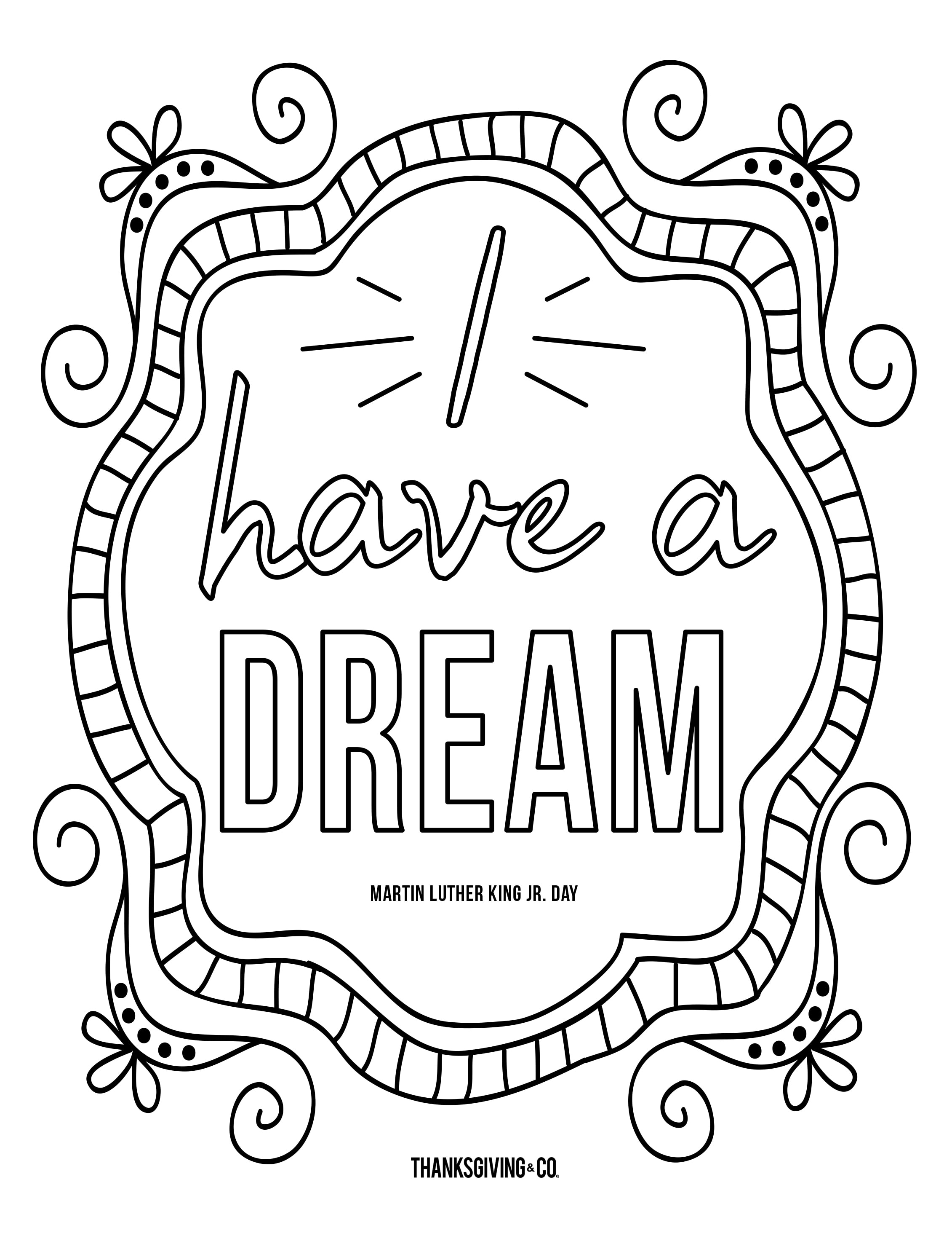 10+ Dr Martin Luther King Coloring Sheets