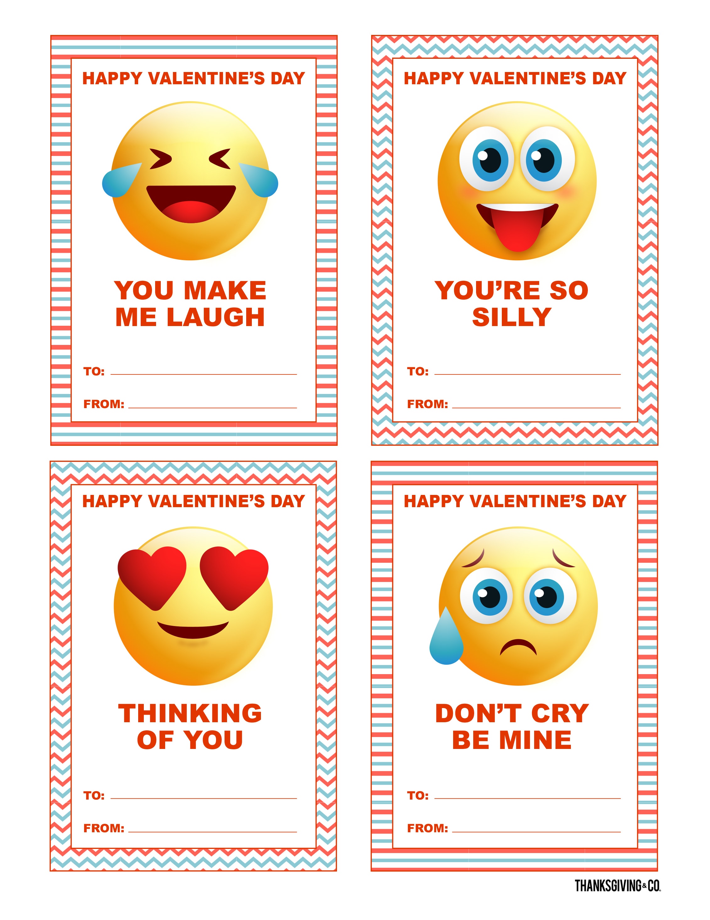 VALENTINE Cards Emojis
