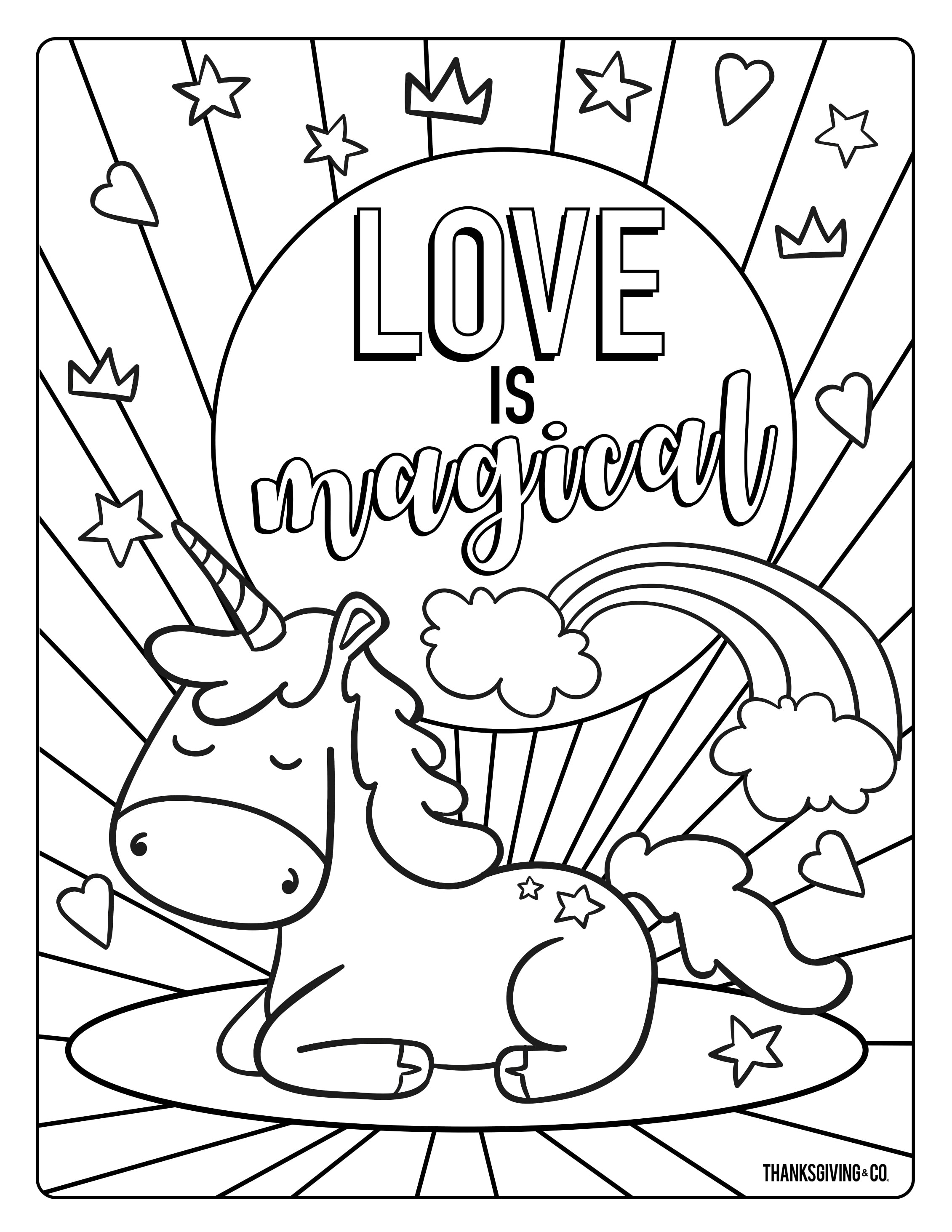 4 free Valentine's Day coloring pages for kids